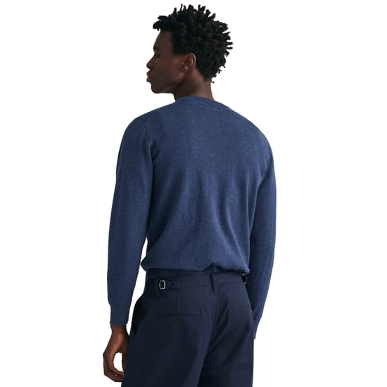 Gant Classic Cotton C-Neck Strickpullover - Image 3