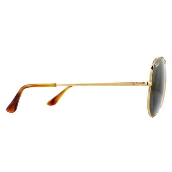Ray-Ban Sonnenbrille Aviator Metall II RB3689 914731 Gold Grün - Image 4