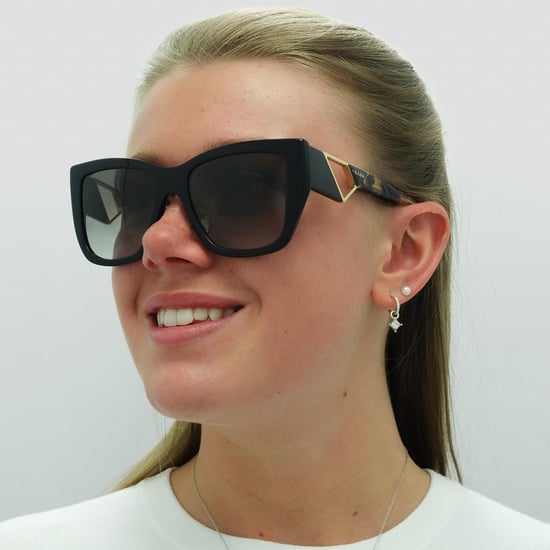 Prada Square Damen Schwarz und Schildkröte Grau Gradient PR21YS - Image 6