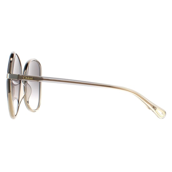 Chloe Butterfly Damen Grau bis Braun Crystal Fade und Gold Grau Gradient CH0030S Franky - Image 3
