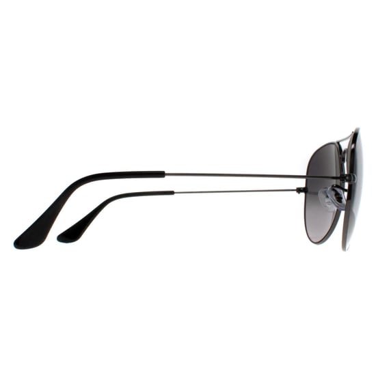 Ray-Ban Lunettes De Soleil Aviator 3025 Gunmetal Bleu Polarisé Bleu Gris 004/78 58mm - Image 4
