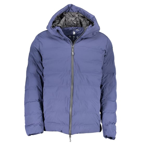 Kapuzenshirt Daunenjacke Navy - Image 1