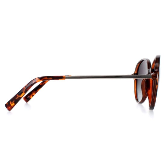 INVU Round Womens Demi Tortoise Braun Gold Grau Polarisiert B2135 - Image 4