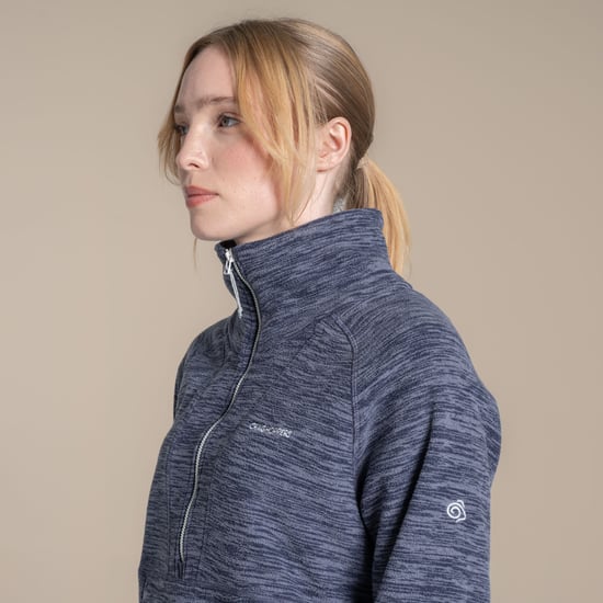 Craghoppers - "Esk II" Fleece-Oberteil für Damen, mit halbem Reißverschluss (Anthrazit) - Image 5