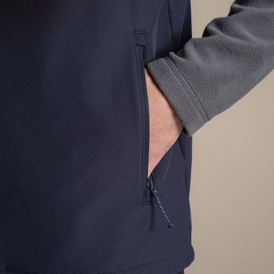 Craghoppers - "Expert Basecamp II" Weste für Herren, Softshell (Dunkel-Marineblau) - Image 4
