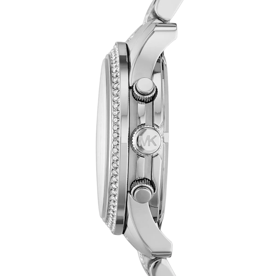 Michael Kors MK5825 Runway Chronograph Damen Silber Uhr - Image 5