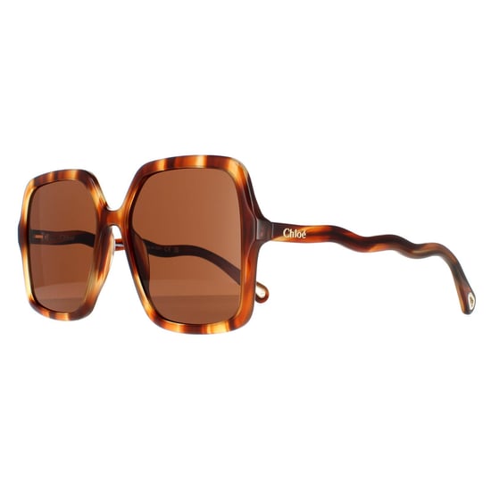Chloe Quadratisch Damen Havanna Braun CH0086S Zelie - Image 2