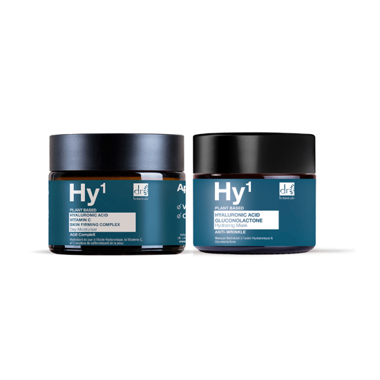 Dr. Botanicals Anti-Aging Hyaluronsäure Tagescreme & Masken-Set - Image 4