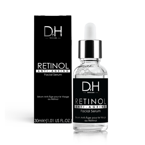 Dr H Retinol Anti-Ageing Nachtcreme 60 ml + Retinol Anti-Ageing Gesichtsserum 30 ml - Image 4