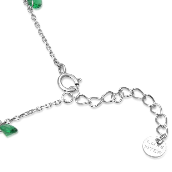 Luxenter 925 Sterling Silber Armband mit mehrfarbigen rhodinierten Zirkonia - Rolcon - Image 6