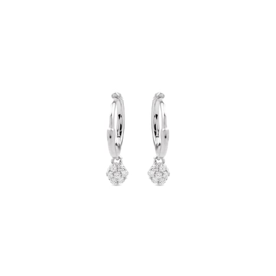 Luxenter 925 Sterling Silber rhodinierte Ohrringe - Hamti - Image 3