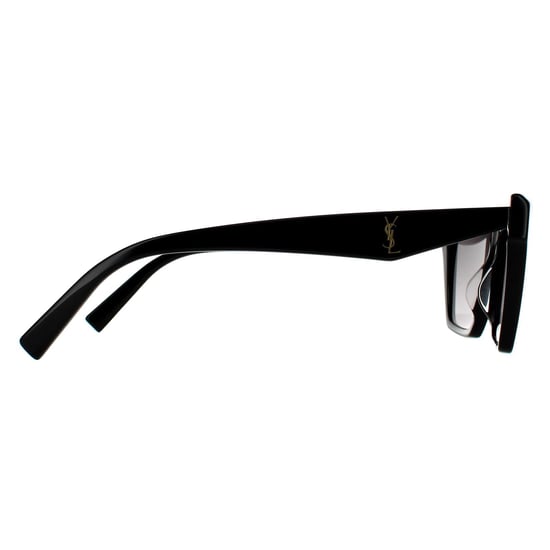 Saint Laurent Cat Eye Damen Schwarz Grau Gradient Sonnenbrille - Image 4