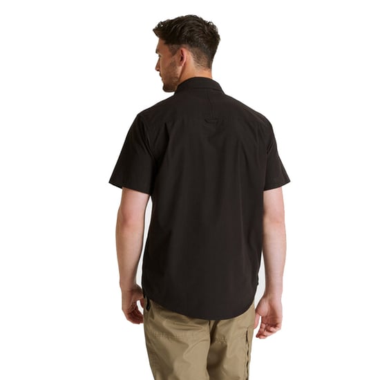 Craghoppers - "Expert Kiwi" Hemd für Herren kurzärmlig (Schwarz) - Image 4