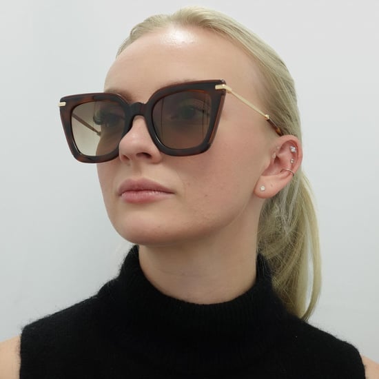 Jimmy Choo Sonnenbrille Ciara/G/S OCY HA Glitter Havanna Braun Gradient - Image 6