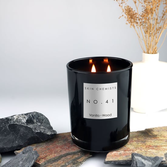 skinChemists Duftkerze Nr. 41 Vanille & Holz, 200 g - Image 2