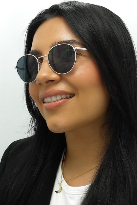 Smarty Rund Unisex Silber Grau X1120 - Image 5