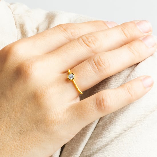 Luxenter Naadim 925 Sterling Silber vergoldeter Ring - Image 3