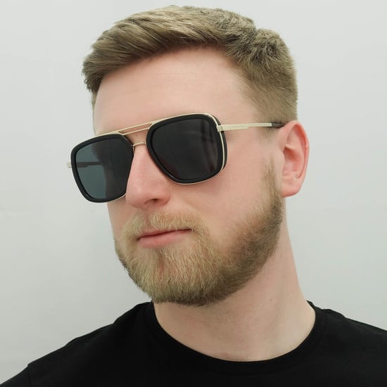 Hugo Boss Aviator Herren Schwarz Gold Grau 90041091 - Image 6