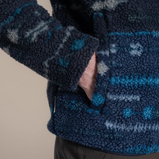 Craghoppers - "National Trust Rawthey" Fleece-Oberteil für Herren (Marineblau) - Image 5