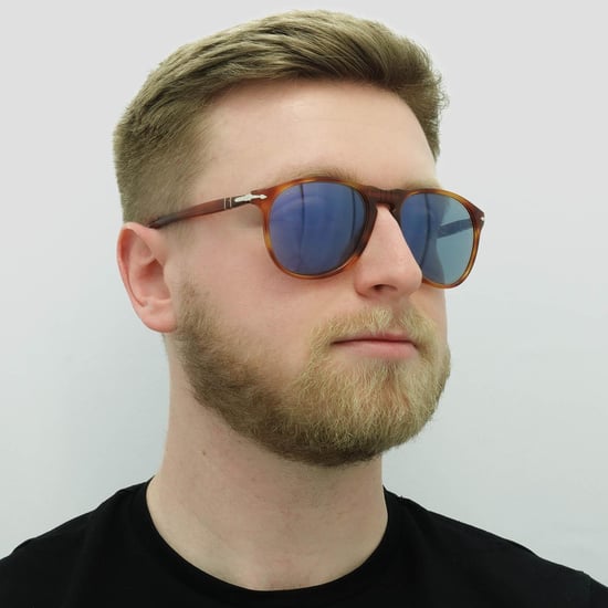 Persol Sonnenbrille 9649 96/56 Terria di Siena Schildkröte Blau - Image 6