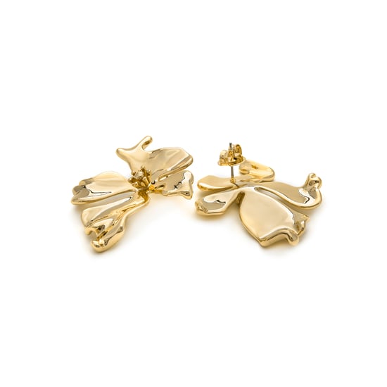 Luxenter-Ohrringe aus 18 Karat Gelbgold - Haiqua - Image 5
