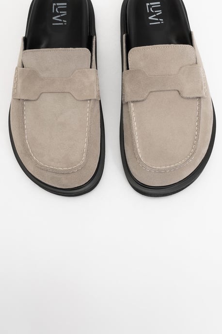 Laven Wildleder Clogs (Damen) - Image 2