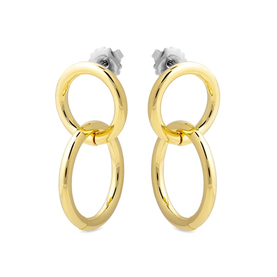 Luxenter-Ohrringe aus 18 Karat Gelbgold - Rada - Image 3