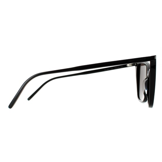 Saint Laurent Cat Eye Damen Schwarz Grau Sonnenbrille - Image 4