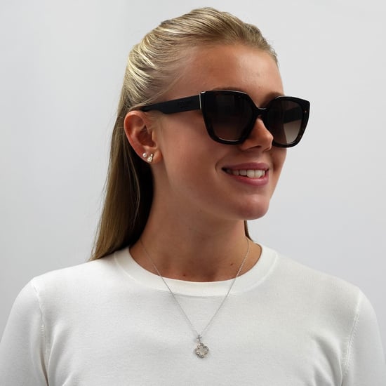 Prada Rectangle Womens Havanna Braun Gradient Sonnenbrille - Image 5