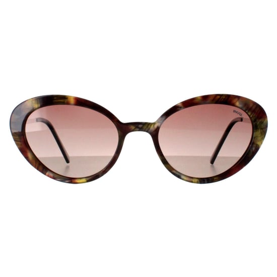 INVU Oval Womens Cloud Brown Sage Tortoise Brown Polarized B2108 - Image 1