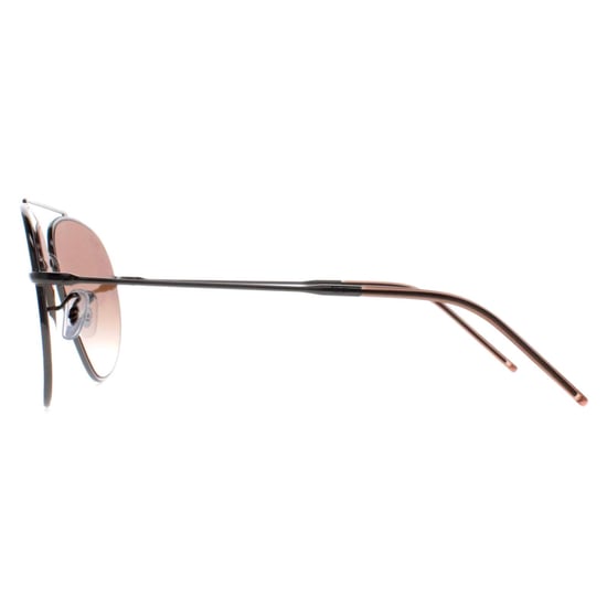Ray-Ban Aviator Unisex Gunmetal Braun Gradient RB0101S Aviator Reverse - Image 3
