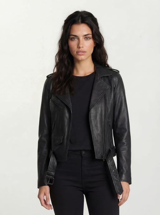 True Prodigy Lederjacke Laura - Image 1
