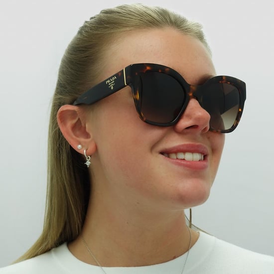 Prada PR17ZS VAU6S1 Honey tortoise brown gradient sunglasses - Image 5