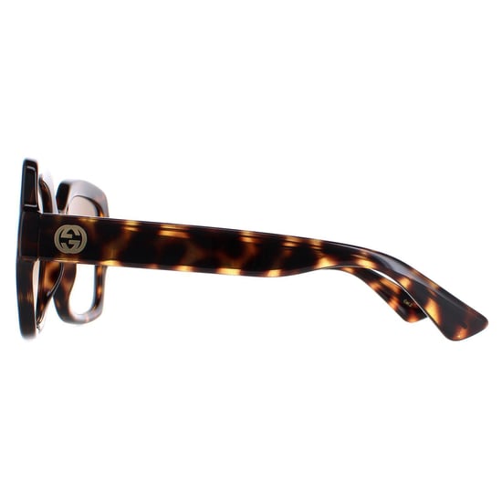 Gucci Square Damen Havanna Braun Farbverlauf GG1337S - Image 3