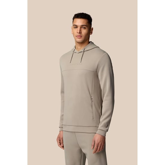 Castore Scuba Hoodie Polyester Herren Braun Kapuzensweatshirt - Image 2