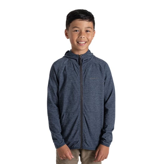 Craghoppers - "Frey" Kapuzenjacke für Kinder (Marineblau) - Image 1