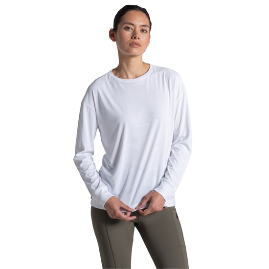 Craghoppers - T-Shirt für Damen, Nosilife, Langärmlig (Weiß) - Image 1