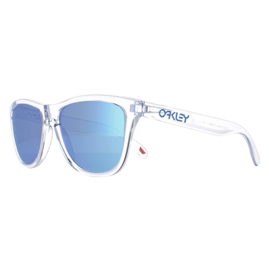 Oakley Rechteck Unisex Kristall klar Prizm Saphir Sonnenbrille Froschhaut - Image 2