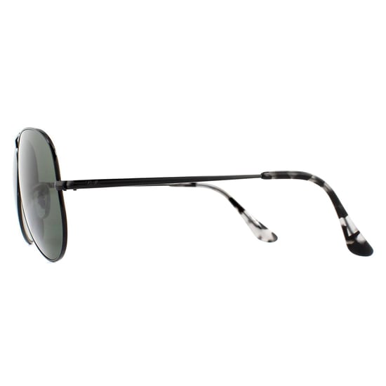 Ray-Ban Sonnenbrille Aviator Metall II RB3689 914831 Schwarz Grün - Image 3