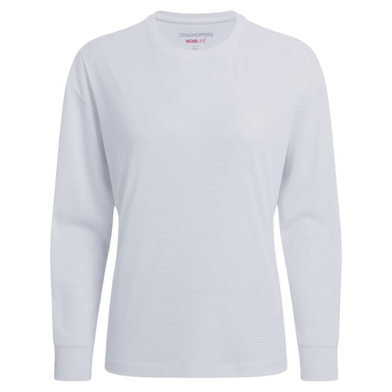 Craghoppers - T-Shirt für Damen, Nosilife, Langärmlig (Weiß) - Image 2