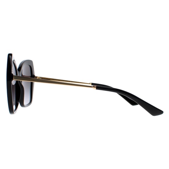 Dolce & Gabbana Schmetterling Damen Schwarz Grau Farbverlauf DG4399 - Image 3