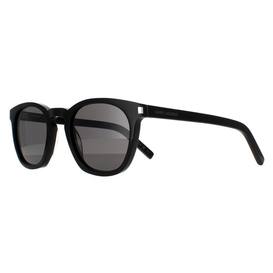 Saint Laurent Rund Unisex Schwarz Rauchen SL28 - Image 2