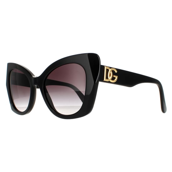 Dolce & Gabbana Schmetterling Damen Schwarz Grau Farbverlauf DG4405 - Image 2