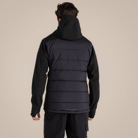 Craghoppers - "Castleford" Jacke Hybrid für Herren (Schwarz) - Image 3