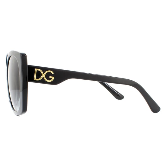 Dolce & Gabbana Sonnenbrille DG4385 501/8G Schwarz Hellgrau Gradient Schwarz - Image 3