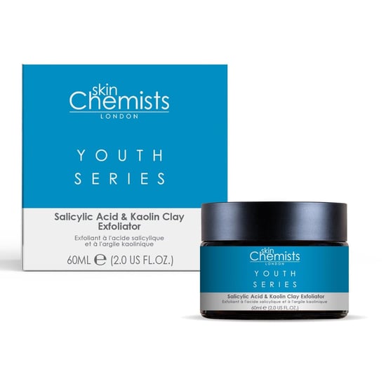 skinChemists Anti-Aging-Peeling mit Salicylsäure und Kaolin, 60 ml - Image 1
