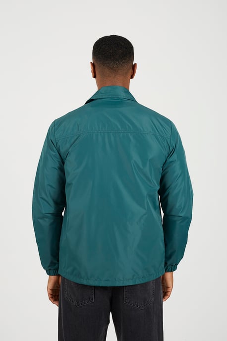 Green Lightweight Coach Style Jacket - Image 2