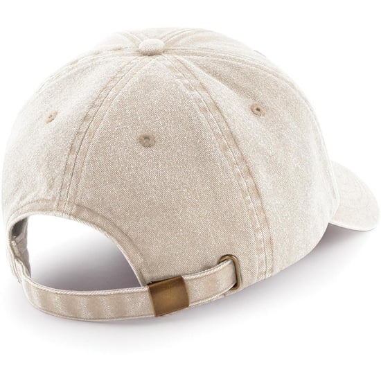 Beechfield Unisex Vintage Denim-Look Kappe (Vintage Beige) - Image 2