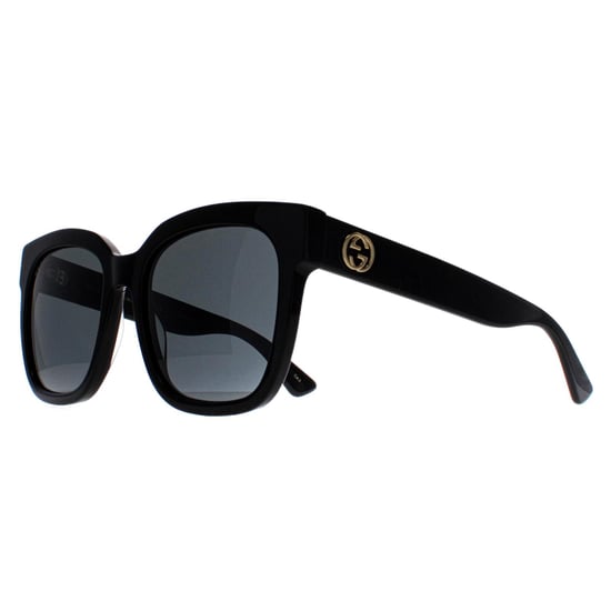Gucci Square Damen Schwarz Grau GG0034SN - Image 2