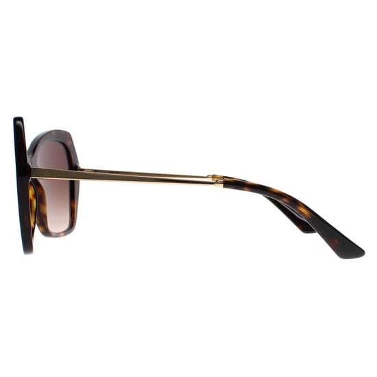 Dolce & Gabbana Schmetterling Damen Havanna Braun Farbverlauf DG4399 - Image 3